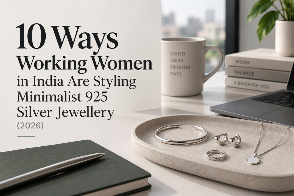 10 Ways Working Women in India Are Styling Minimalist 925 Silver Jewellery (2026)