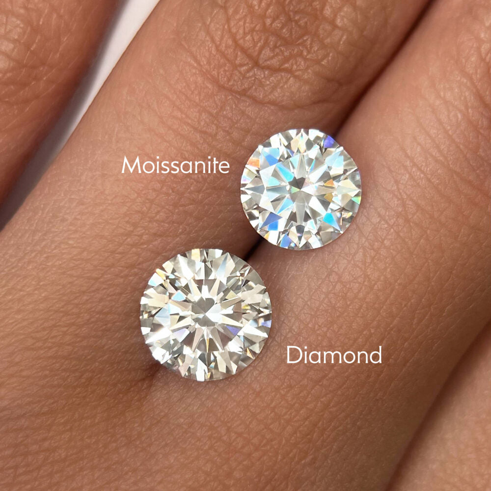 Moissanite vs. Diamond: Decoding the Brilliance