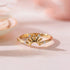 Hallmark Silver Beauty Sterling Gold Plated Ring