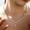 Hallmark Silver Full of Flaura Silver Hallmarked Necklace Set