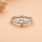 Zarkan Leaves Petals Cute Sterling Silver Ring