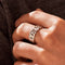 Hallmark Silver Chain Mens Ring