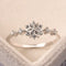 Hallmark Silver Elegant Zirconia Ring Best For Party