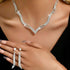 Hallmark Silver Party Wear Silver Jewellery Set