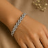 Hallmark Silver Diamond Lvy Bracelet