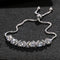 Hallmark Silver American Diamond Flower Bracelet