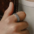 Hallmark Silver Sequence Mens Ring