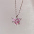 Hallmark Silver Cute Pink Heart Pendant