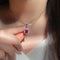 Hallmark Silver Queen’s Ruby Pendant