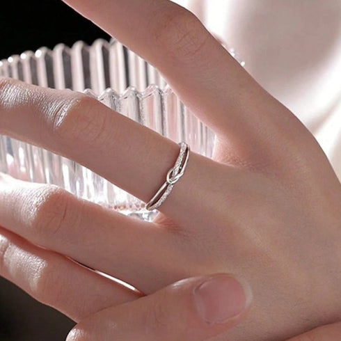 Hallmark Silver Sterling Ring For Women Minimalist Design