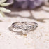 Hallmark Silver Everlasting Oval Cut Ring