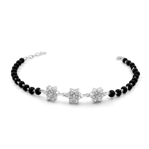 Zarkan 925 Silver Love Star Bracelet