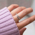 Zarkan Crown Heart Sterling Silver Ring