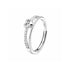 Zarkan Crown Heart Sterling Silver Ring