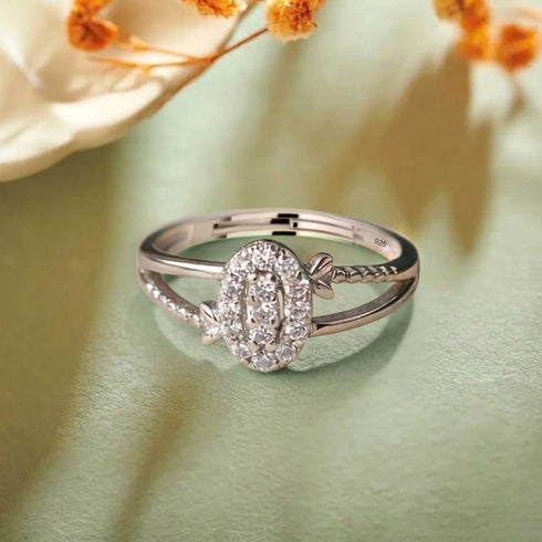 Zarkan Elegant Micro Style 925 Silver Ring