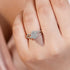 Zarkan Elegant Micro Style 925 Silver Ring