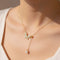 Hallmark Silver Gold Plated Butterfly Pendant