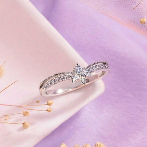 Hallmark Silver Serene Adjustable Ring