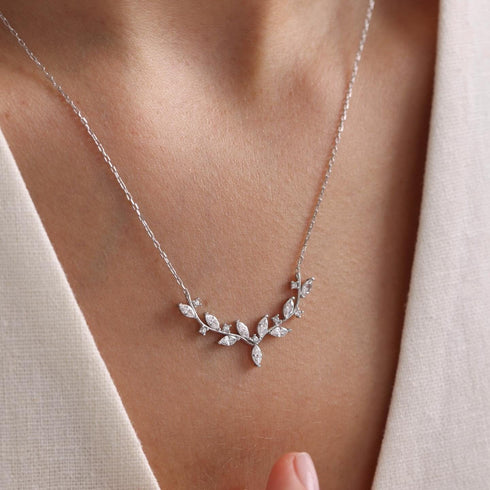 Hallmark Silver Leaf of Serenity Pendant