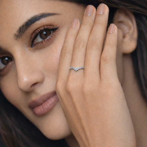 Hallmark Silver Serene Adjustable Ring