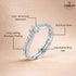 Hallmark Silver Serene Adjustable Ring