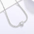 Hallmark Silver Heart Cut Diamond Bracelet