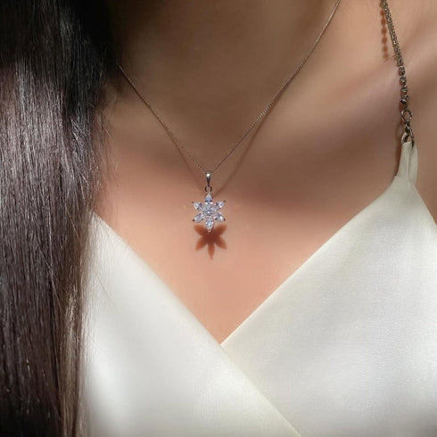 Hallmark Silver Whirlflower Pendant