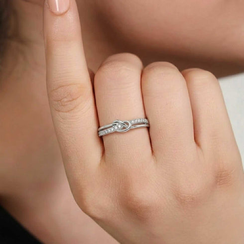 Hallmark Silver Sterling Ring For Women Minimalist Design