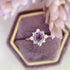Hallmark Silver Desert Blossom Alexandrite Ring