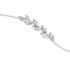 Hallmark Silver Minimal Leaf Bracelet