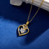 Hallmark Silver Classic Twist Heart Gold Plated Pendant