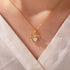 Hallmark Silver Classic Twist Heart Gold Plated Pendant