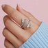 Hallmark Silver Butterfly Bliss Ring