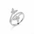 Hallmark Silver Butterfly Bliss Ring