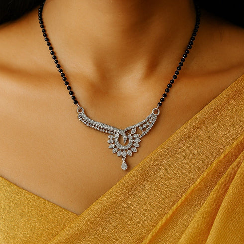 Zarkan 925 Silver Beautiful Mangalsutra