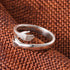 Zarkan Cozy Hug Pure Silver Ring