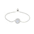 Zarkan Elegant Sunrise 925 Silver Bracelet