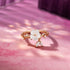Hallmark Sterling Silver Adjustable Branched Magnolia Flower Ring