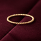 Hallmark Silver Everyday Luxury Minimal Gold Plated Ring