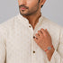 Zarkan Khanda Precious Silver Rakhi With Roli Chawal