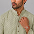 Zarkan Surya Precious Silver Rakhi With Roli Chawal