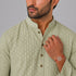 Zarkan BHAI Pure Silver Rakhi With Roli Chawal