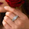 Hallmark Silver Princes White Crown Sterling Ring