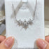 Hallmark Silver Link Flower Minimal Pendant