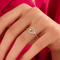 Hallmark Silver Elegant Commitment Ring
