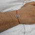 Zarkan BHAI Pure Silver Rakhi With Roli Chawal