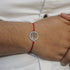 Zarkan Pyare Bhaiya Precious Silver Rakhi With Roli Chawal