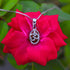 Hallmark Silver OM Pendant With Chain