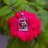 Zarkan 925 Silver OM Pendant With Chain