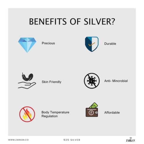 Zarkan 925 Hallmark Surreal Bond Pure Silver Adjustable Stackable Rings